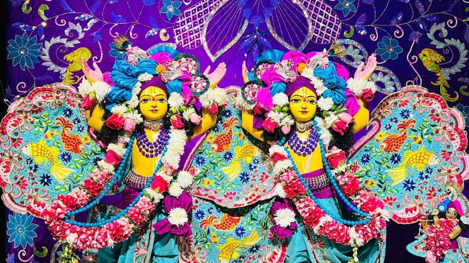 Sri Sri Gaur Nitai Deities Darshan