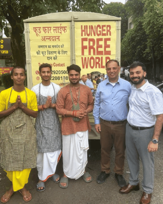Food For Life - Free Prasadam Distribution